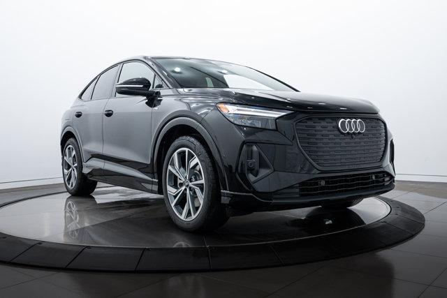 new 2025 Audi Q4 e-tron Sportback car, priced at $65,575