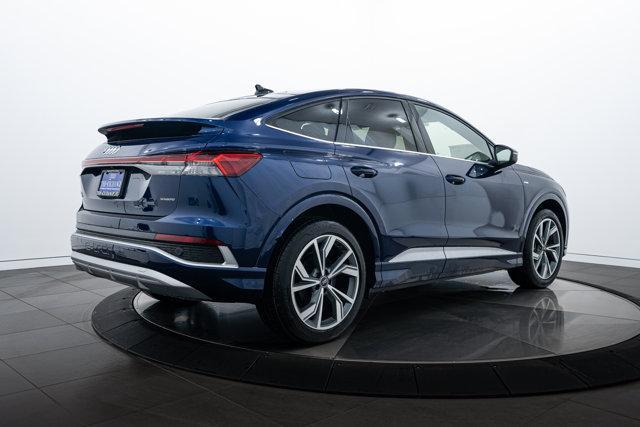 new 2025 Audi Q4 e-tron Sportback car, priced at $65,500