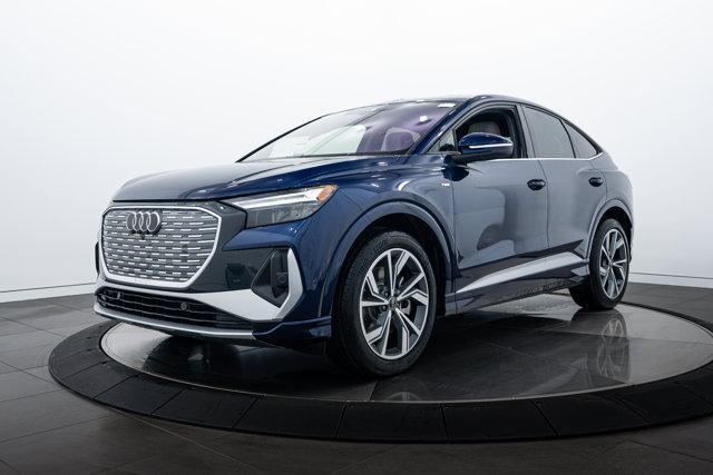 new 2025 Audi Q4 e-tron Sportback car, priced at $65,500