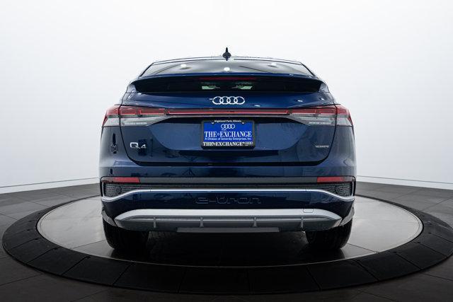 new 2025 Audi Q4 e-tron Sportback car, priced at $65,500