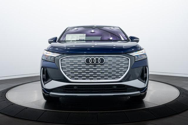 new 2025 Audi Q4 e-tron Sportback car, priced at $65,500