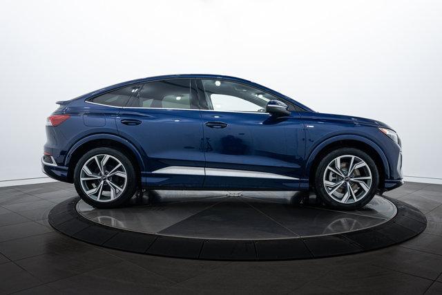 new 2025 Audi Q4 e-tron Sportback car, priced at $65,500