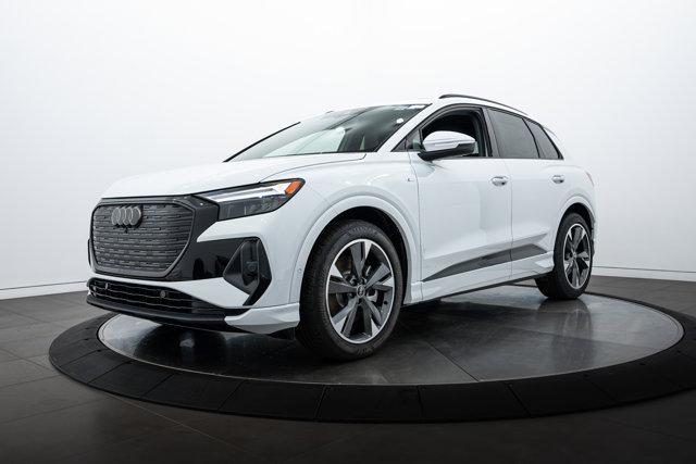 new 2024 Audi Q4 e-tron car, priced at $58,916