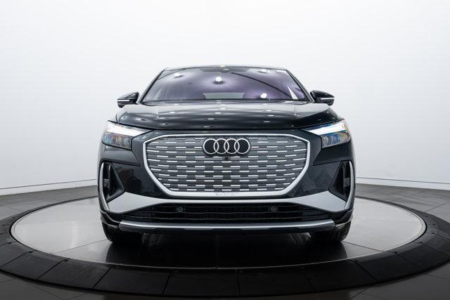 new 2025 Audi Q4 e-tron Sportback car, priced at $61,128