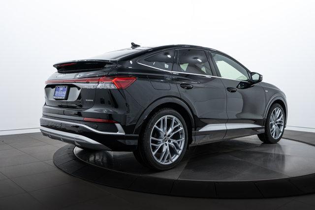 new 2025 Audi Q4 e-tron Sportback car, priced at $67,530