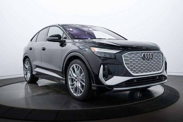 new 2025 Audi Q4 e-tron Sportback car, priced at $67,530