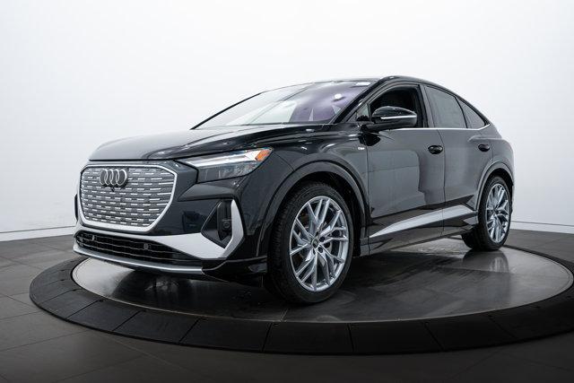 new 2025 Audi Q4 e-tron Sportback car, priced at $67,530