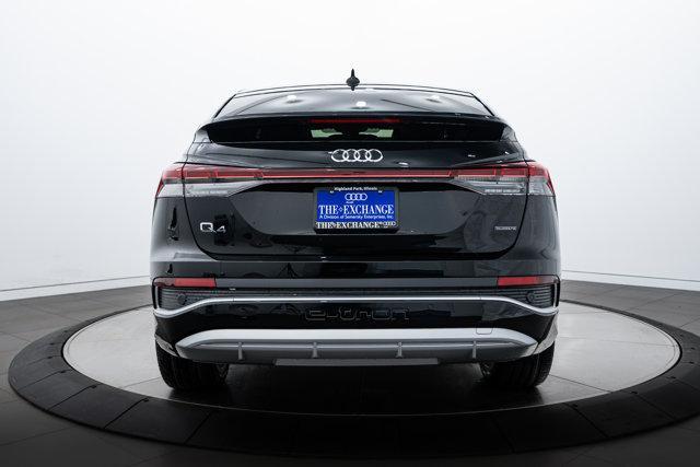 new 2025 Audi Q4 e-tron Sportback car, priced at $67,530