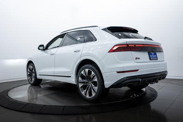 new 2025 Audi Q8 car, priced at $82,146