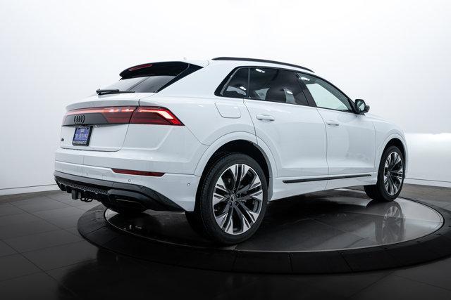 new 2025 Audi Q8 car, priced at $82,146