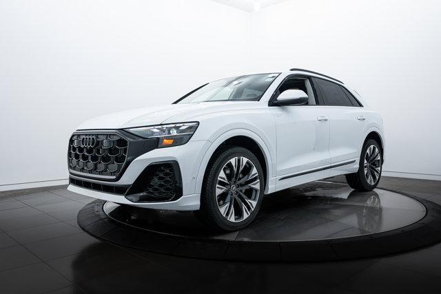 new 2025 Audi Q8 car, priced at $82,146