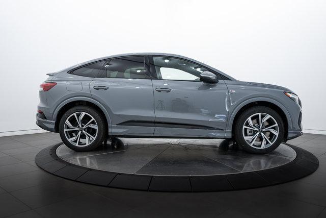 new 2024 Audi Q4 e-tron Sportback car, priced at $60,687