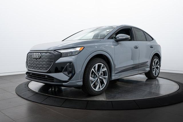 new 2024 Audi Q4 e-tron Sportback car, priced at $60,687