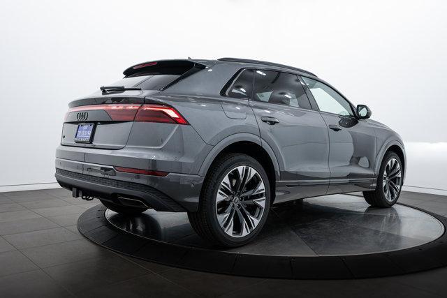 new 2025 Audi Q8 car, priced at $85,955