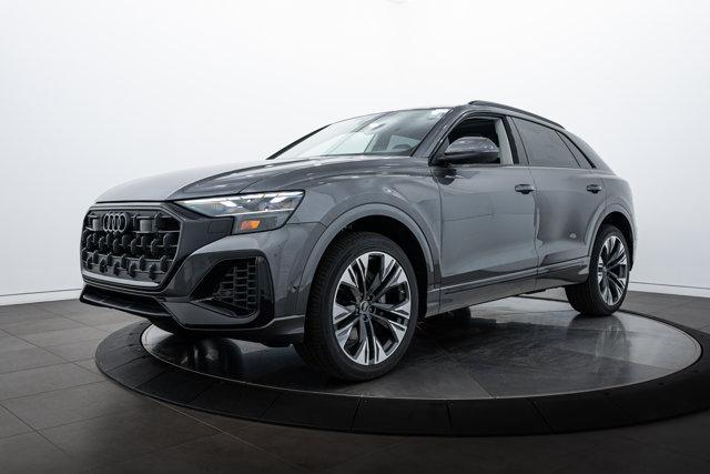 new 2025 Audi Q8 car, priced at $85,955