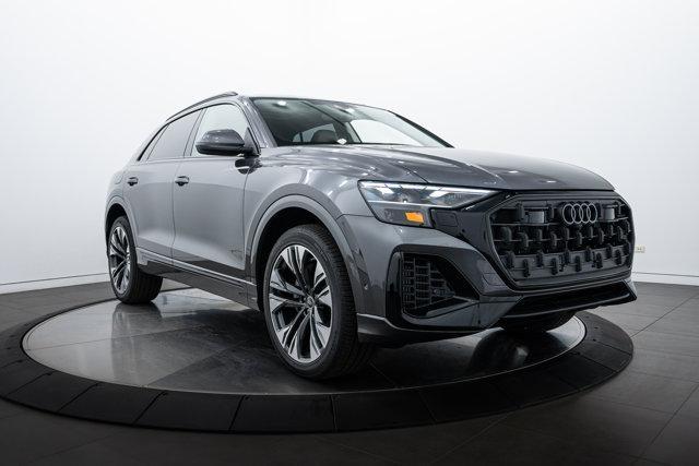 new 2025 Audi Q8 car, priced at $85,955