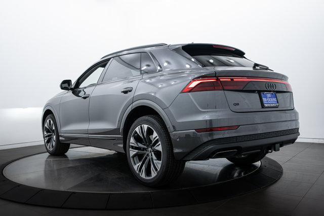 new 2025 Audi Q8 car, priced at $85,955