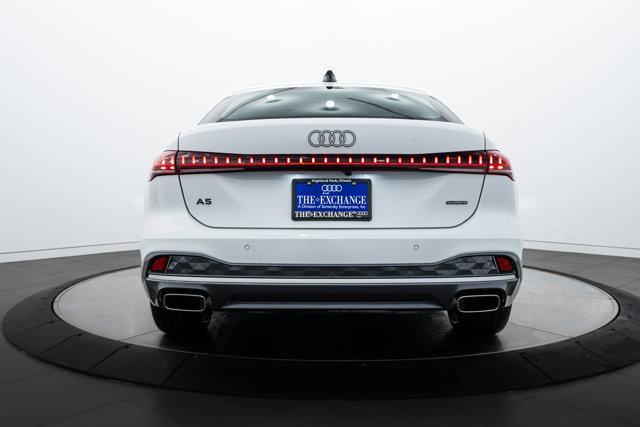 new 2025 Audi A5 car, priced at $55,122