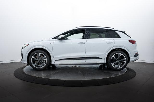new 2025 Audi Q4 e-tron car, priced at $54,969