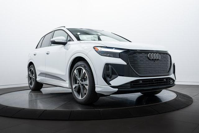 new 2025 Audi Q4 e-tron car, priced at $54,969