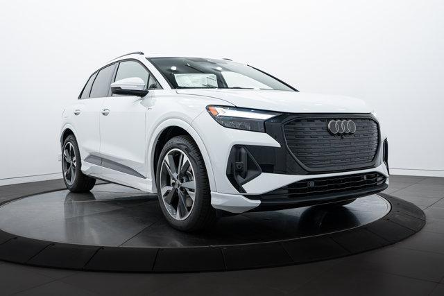 new 2025 Audi Q4 e-tron car, priced at $54,969