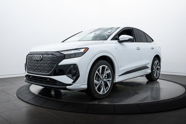 new 2024 Audi Q4 e-tron Sportback car, priced at $61,902