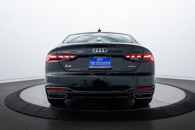 new 2025 Audi A5 Sportback car, priced at $57,490