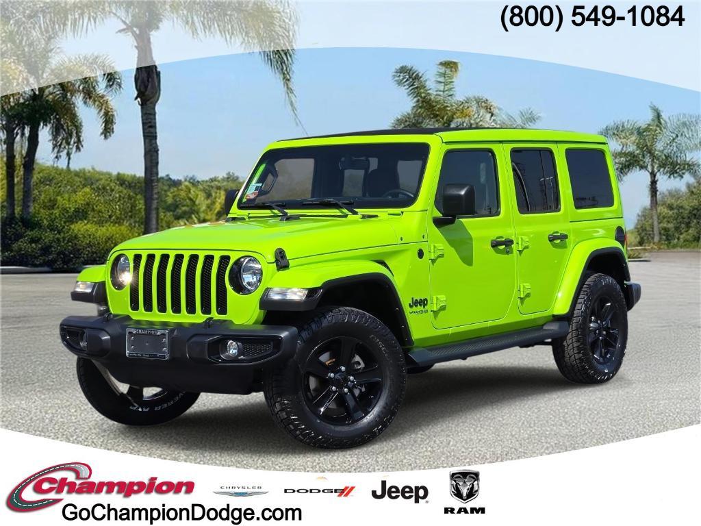 used 2021 Jeep Wrangler Unlimited car, priced at $38,998