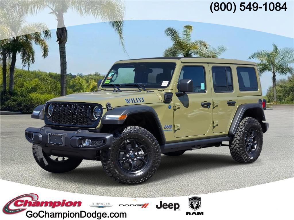 new 2025 Jeep Wrangler 4xe car, priced at $62,015
