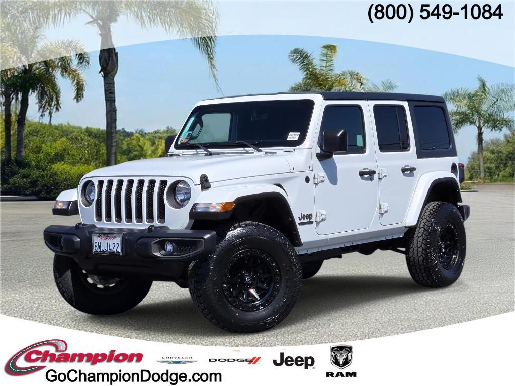used 2021 Jeep Wrangler Unlimited car, priced at $32,998