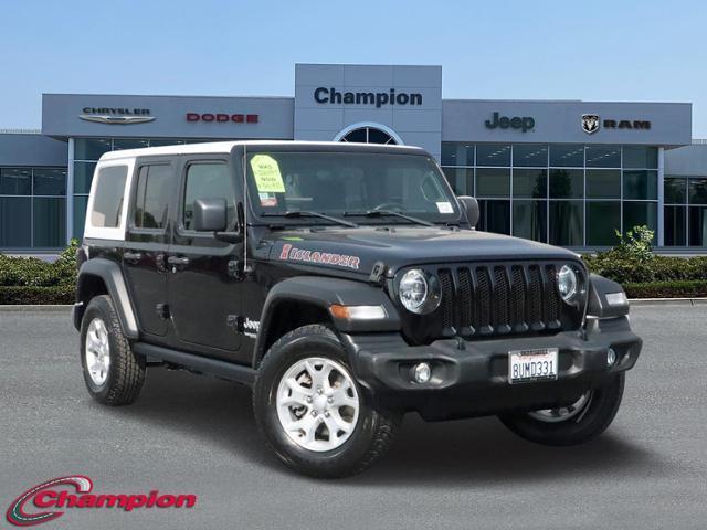 used 2021 Jeep Wrangler Unlimited car, priced at $29,998