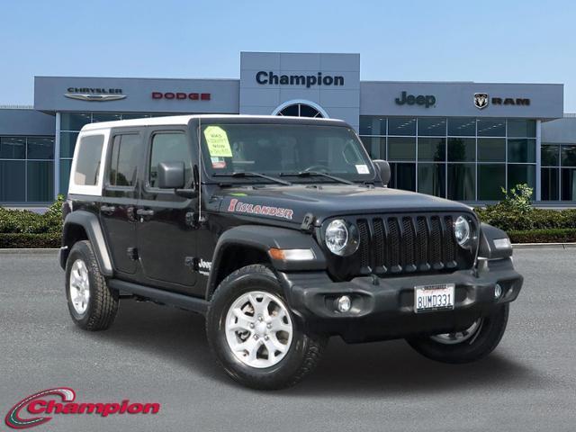 used 2021 Jeep Wrangler Unlimited car, priced at $31,998