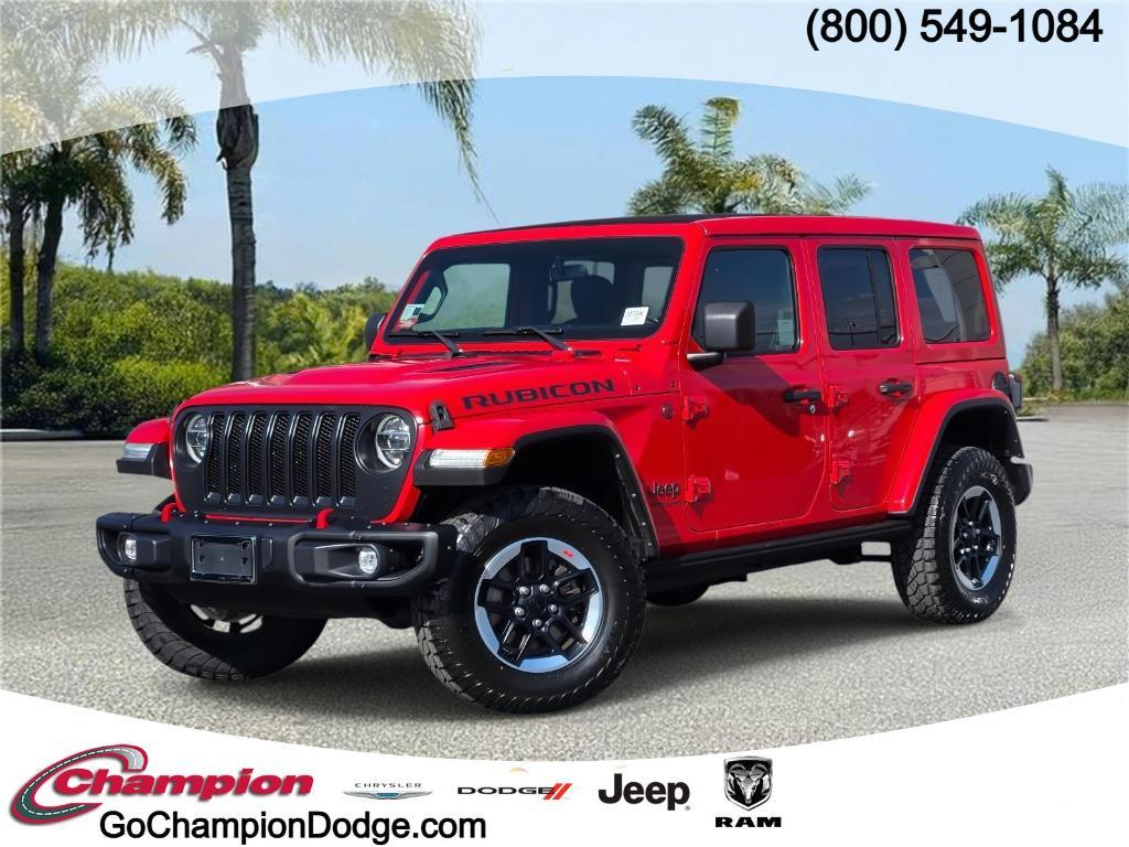 used 2021 Jeep Wrangler Unlimited car, priced at $36,992