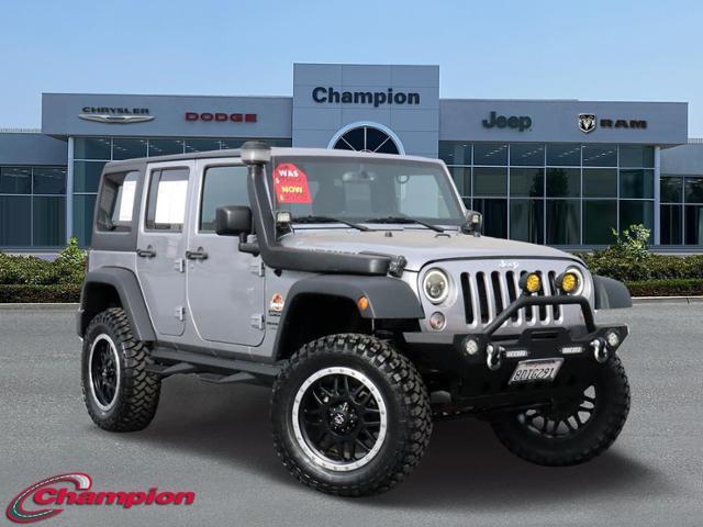 used 2018 Jeep Wrangler JK Unlimited car, priced at $23,998