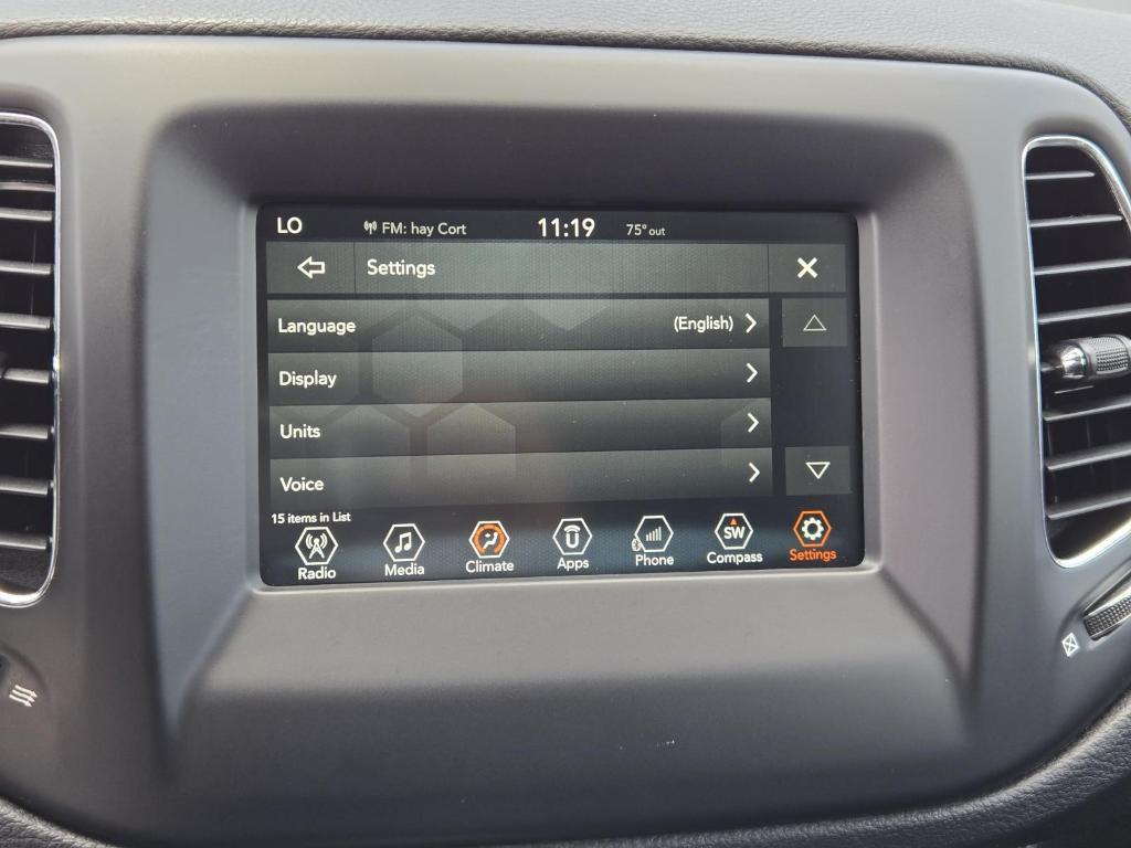 used 2018 Jeep Compass car, priced at $14,998