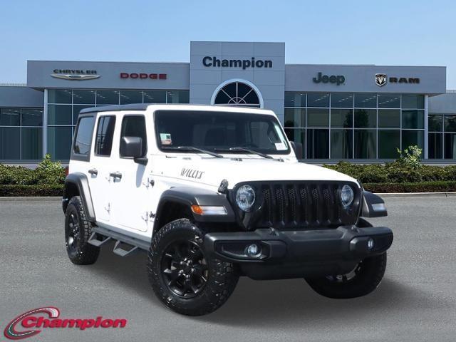 used 2021 Jeep Wrangler Unlimited car, priced at $33,998