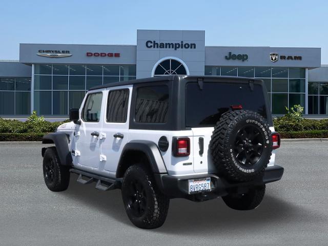 used 2021 Jeep Wrangler Unlimited car, priced at $33,998