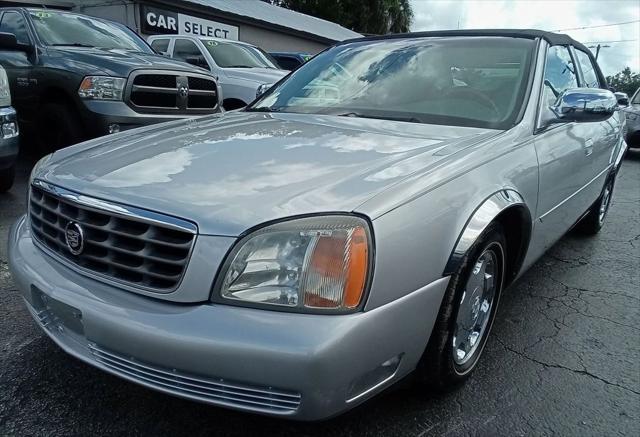 used 2002 Cadillac DeVille car, priced at $3,999