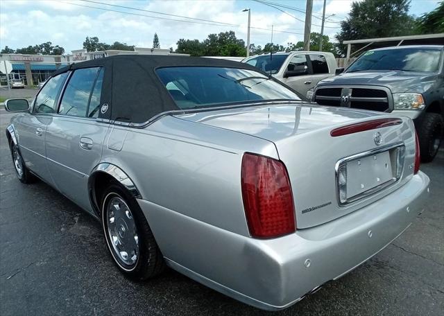 used 2002 Cadillac DeVille car, priced at $3,999