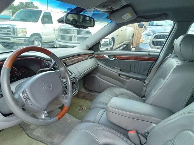 used 2002 Cadillac DeVille car, priced at $3,999