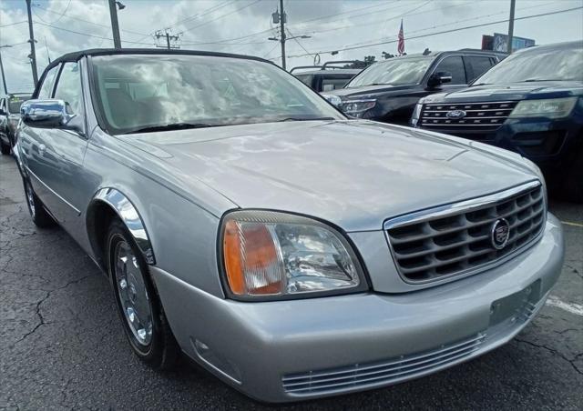 used 2002 Cadillac DeVille car, priced at $3,999