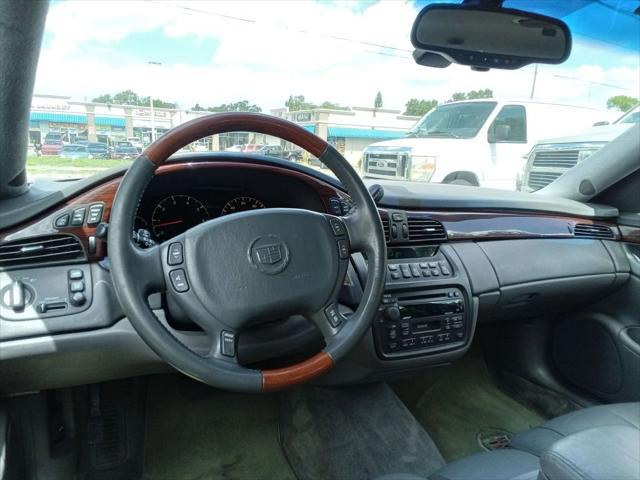 used 2002 Cadillac DeVille car, priced at $3,999