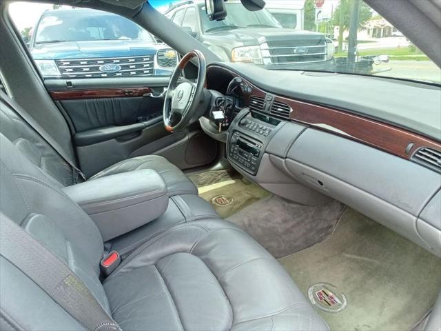 used 2002 Cadillac DeVille car, priced at $3,999