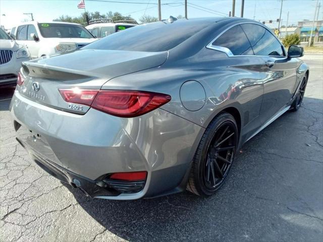 used 2017 INFINITI Q60 car, priced at $16,499