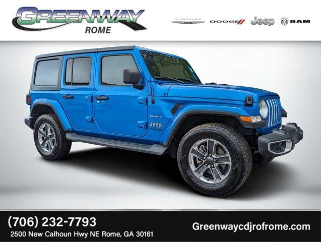 used 2022 Jeep Wrangler Unlimited car, priced at $39,177