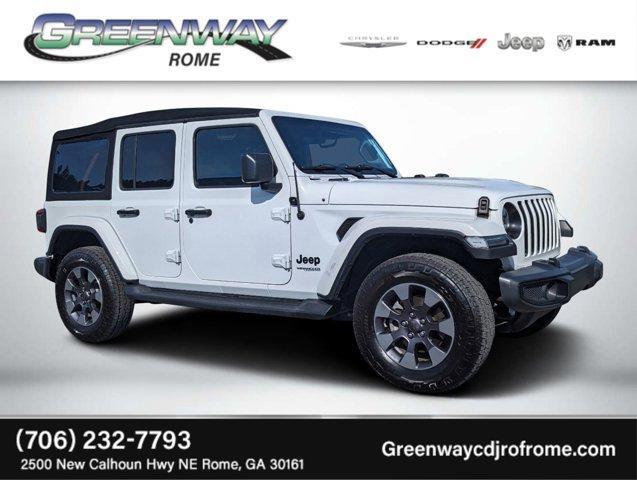 used 2018 Jeep Wrangler Unlimited car, priced at $31,347