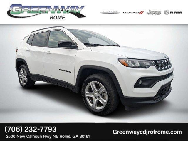 used 2023 Jeep Compass car, priced at $25,395