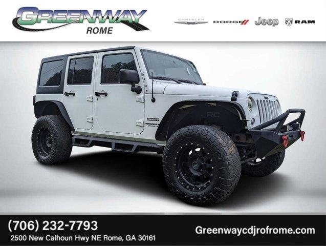 used 2015 Jeep Wrangler Unlimited car, priced at $17,675