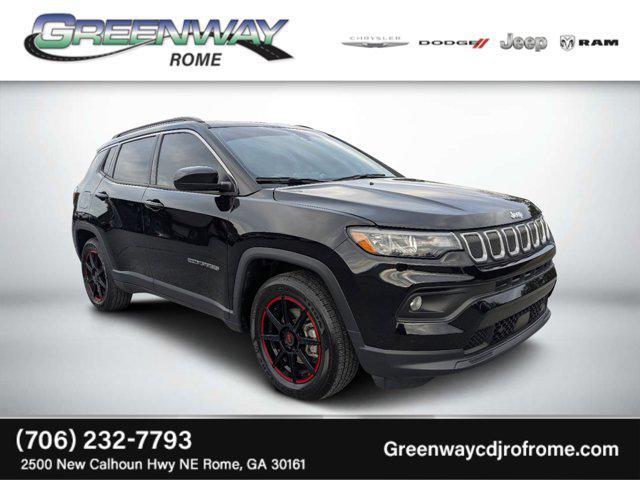 used 2022 Jeep Compass car, priced at $22,433