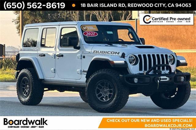 used 2021 Jeep Wrangler Unlimited car, priced at $71,999